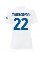 Billige Inter Milan Henrikh Mkhitaryan #22 Bortedrakt Dame 2023-24 Kortermet